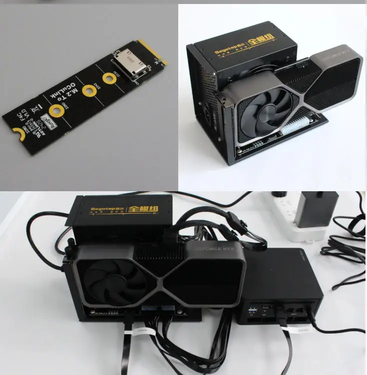 Oculink Egpu Mini Pc - Para M.2 NVMe a SFF8612 Oculink