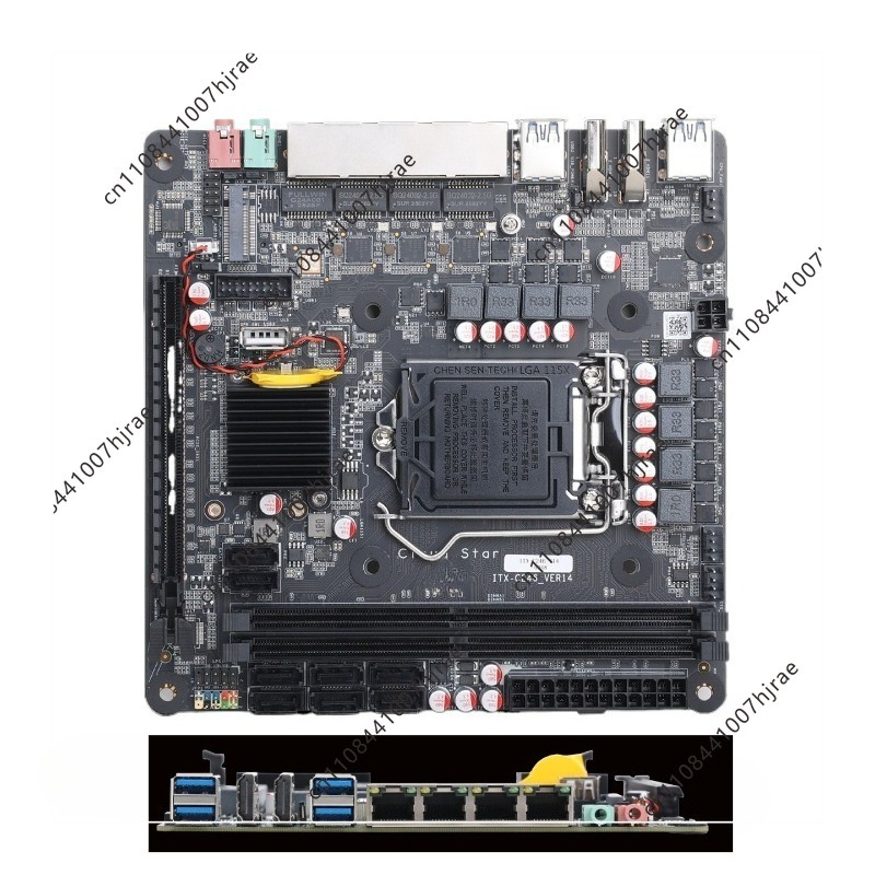 Nas Motherboard 8 Sata Mini Itx - Placa Base Mini ITX C246 NAS