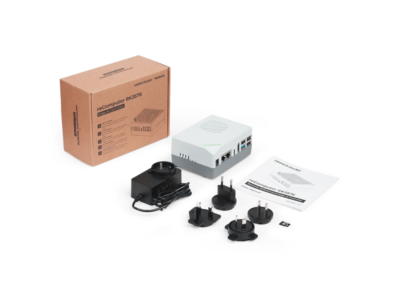 Caja de IA Open Rockchip, ReCo - Rockchip Rk3588 Development Board reseña y precio