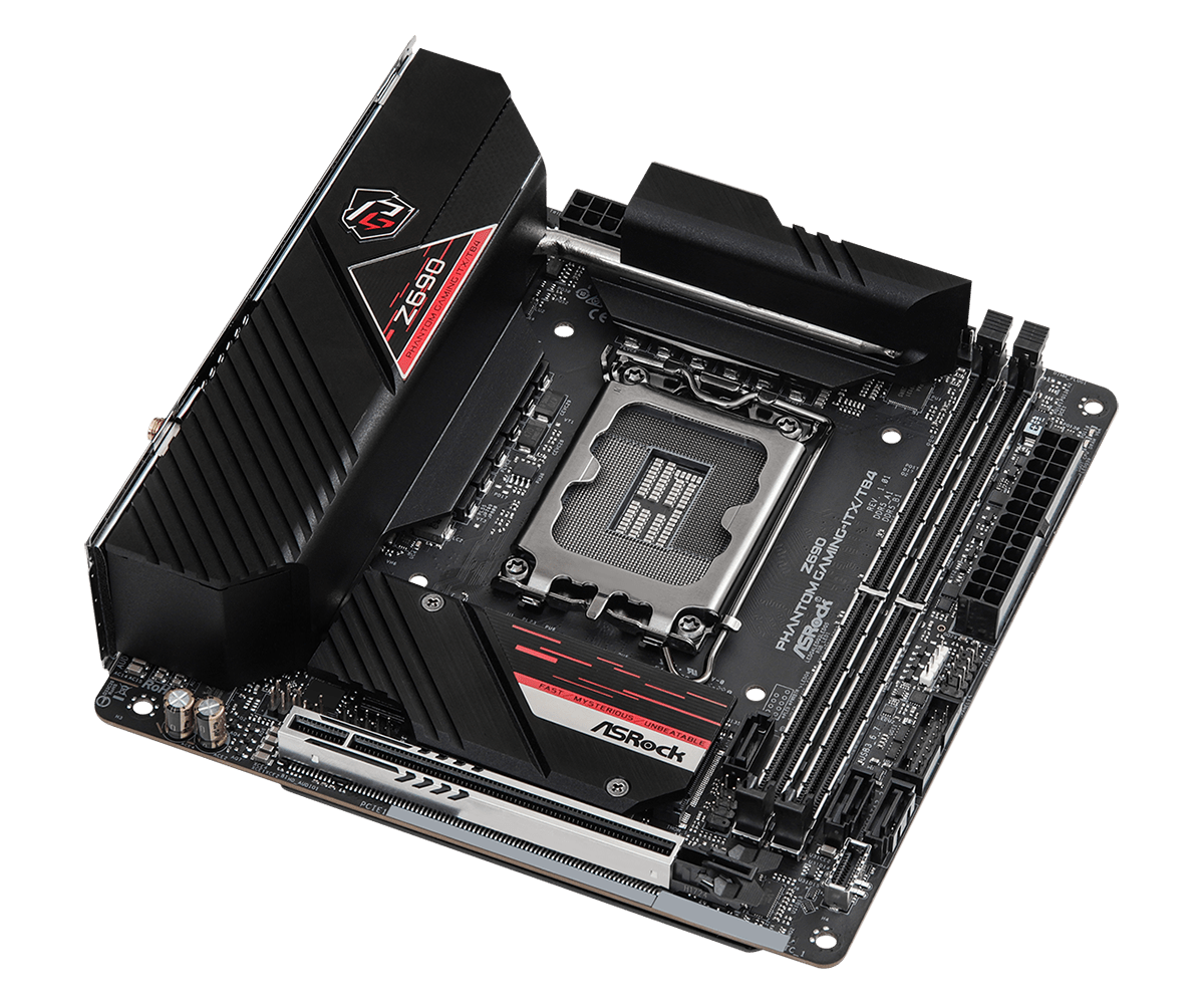 Placa base ASROCK Z690 PHANTOM - Lga1700 Itx Motherboard Ddr5 reseña y precio